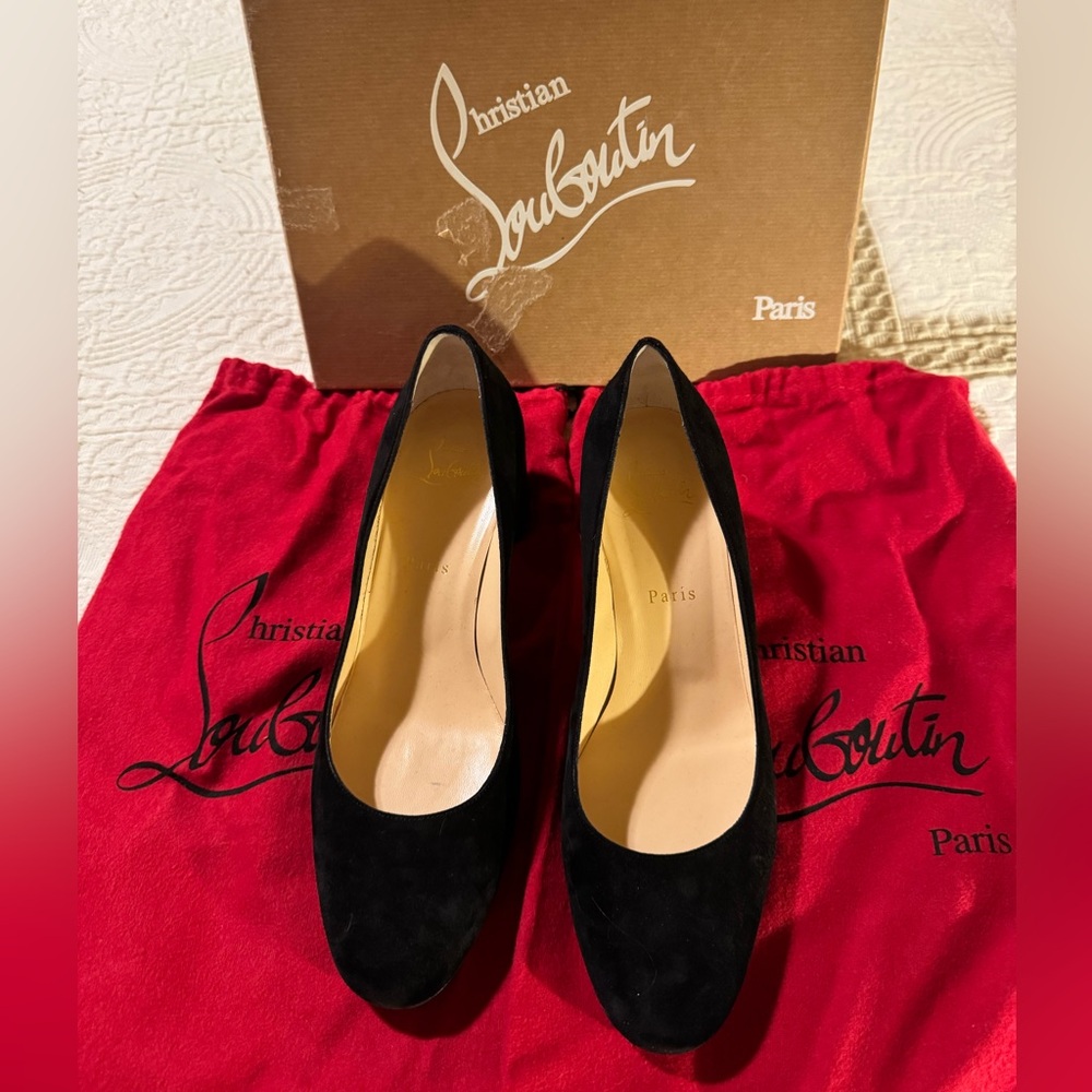 Christian Louboutin Classic Black Heels